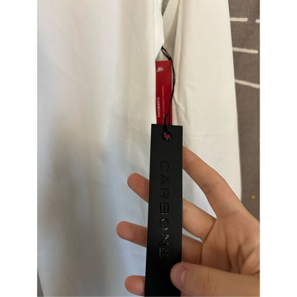 NWT Carbon38 Button Up Oversized Tunic Dress - Picture 7 of 9